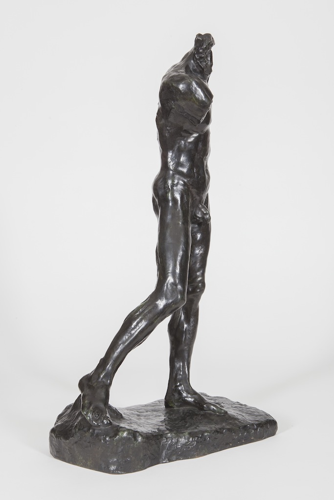 Auguste Rodin (1840-1917) Pierre de Wissant, nu sans tête ni bras, conçu en 1886 Epreuve en bronze, numérotée 6