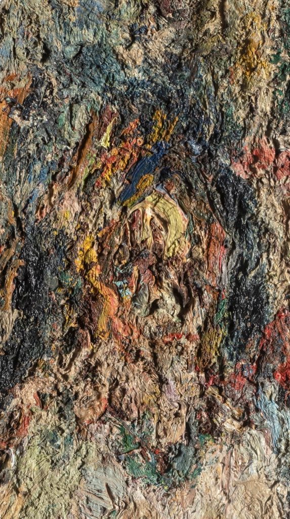 Détail Eugène Leroy - Nu