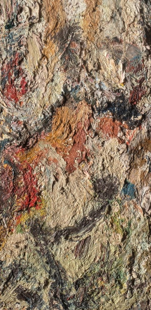 Détail Eugène Leroy - Nu